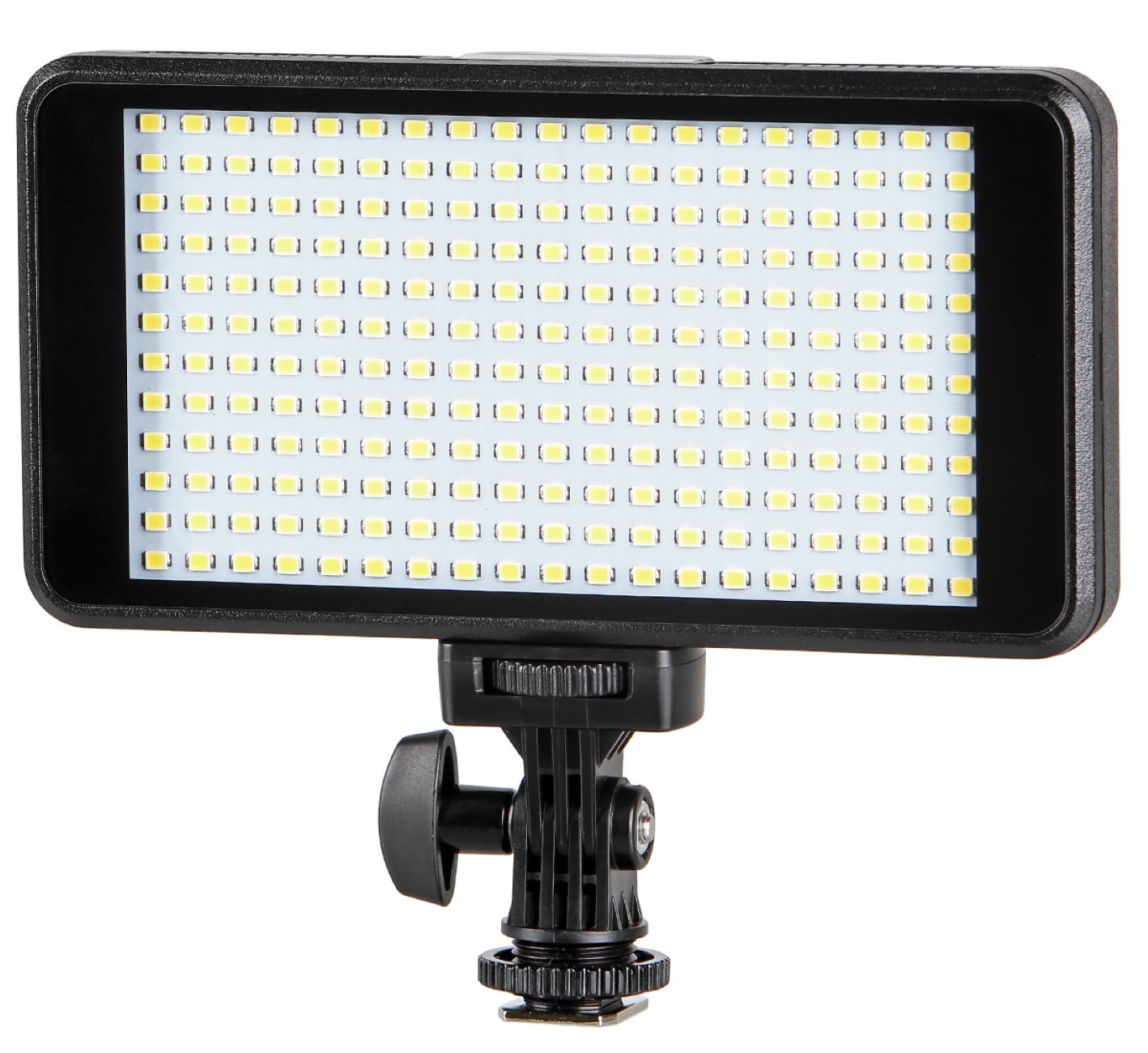 ayex Videoleuchte mit 228 LEDs und Power Bank Funktion und Diffusoren