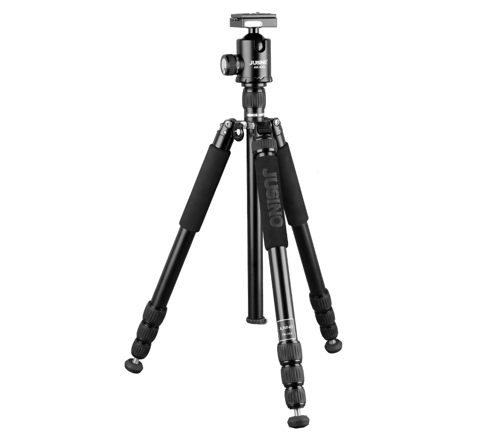 JUSINO TK-284 Tripod Traveller Reisestativ mit Kugelkopf BT-02